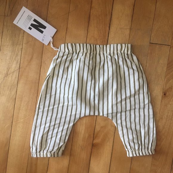 Go Gently Nation organic cotton harem pants 0-3 m - Picture 2 of 2
